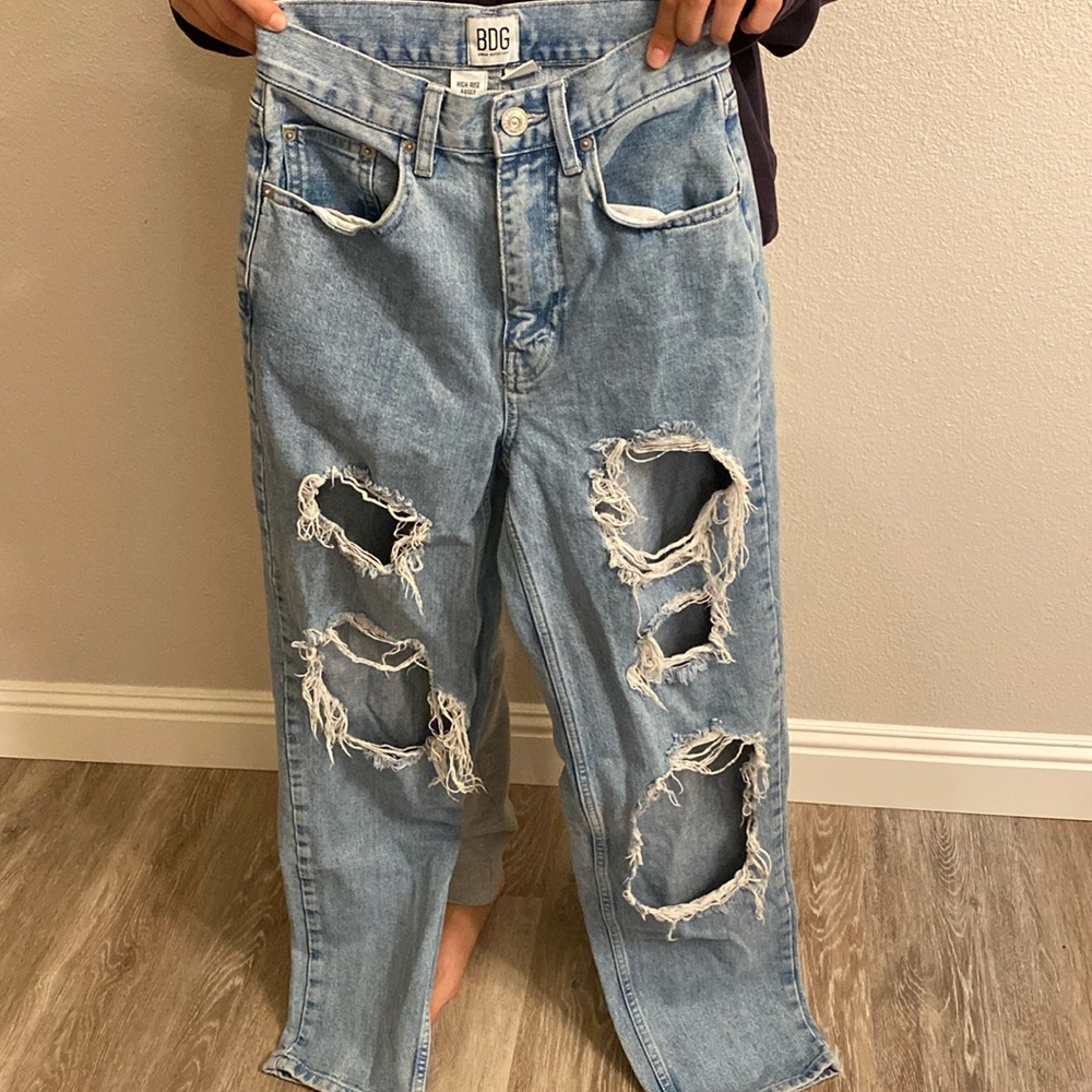 BDG Urban Women’s High Rise Baggy Jeans
